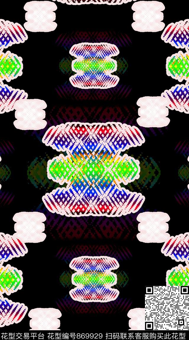 创意图案设计男装创意服装面料传统印花华亿平台下载（图片编号: 869929） - 瓦栏（Walan）