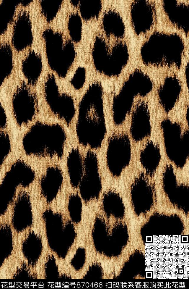 动物纹花豹纹豹子纹传统印花华亿平台下载（图片编号: 870466） - 瓦栏（Walan）