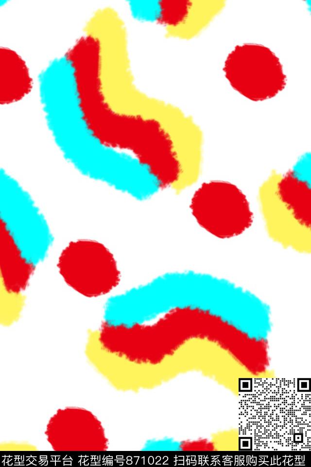 花卉小碎花乱花数码印花华亿平台下载（图片编号: 871022） - 瓦栏（Walan）
