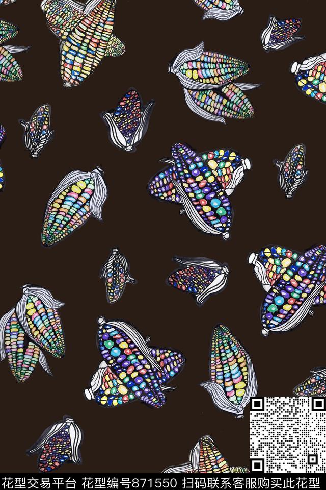 多彩趣味休闲数码印花华亿平台下载（图片编号: 871550） - 瓦栏（Walan）