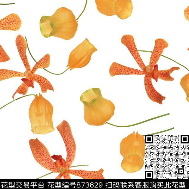 花朵HZ-流行时尚棒球服数码印花华亿平台下载（图片编号: 873629） - 瓦栏（Walan）