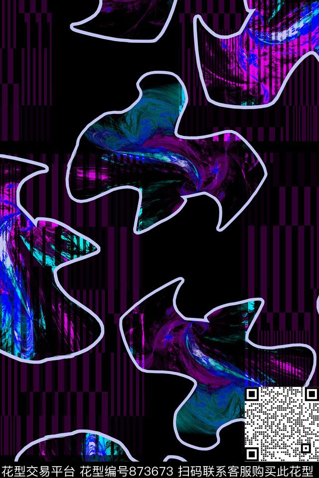 细条纹衬衫棒球服数码印花华亿平台下载（图片编号: 873673） - 瓦栏（Walan）