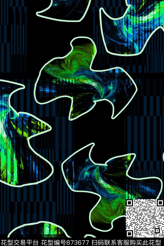 细条纹衬衫棒球服数码印花华亿平台下载（图片编号: 873677） - 瓦栏（Walan）