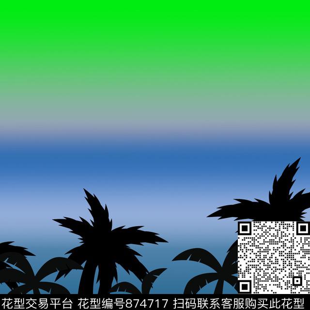 浸染渐变marceloburlon渐变数码印花华亿平台下载（图片编号: 874717） - 瓦栏（Walan）