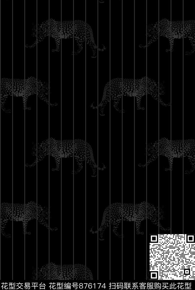 男装休闲条纹传统印花华亿平台下载（图片编号: 876174） - 瓦栏（Walan）