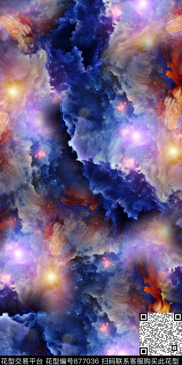 数码华亿平台抽象光数码印花华亿平台下载（图片编号: 877036） - 瓦栏（Walan）