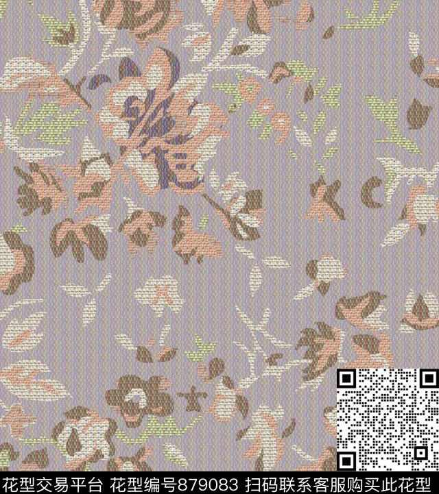 中国风情-china2水墨数码印花华亿平台下载（图片编号: 879083） - 瓦栏（Walan）