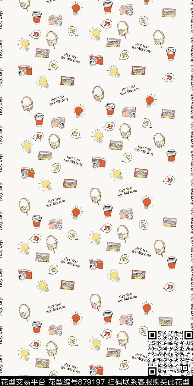 花卉民族风长巾数码印花华亿平台下载（图片编号: 879197） - 瓦栏（Walan）