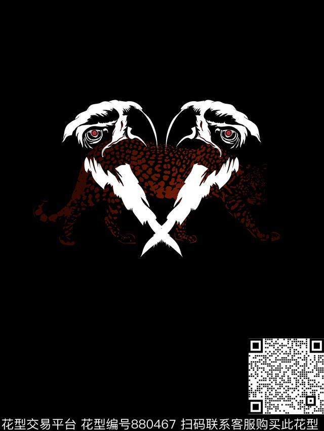 老鹰男装定位花传统印花华亿平台下载（图片编号: 880467） - 瓦栏（Walan）