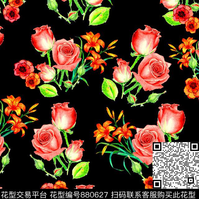 抽象几何动物数码印花华亿平台下载（图片编号: 880627） - 瓦栏（Walan）