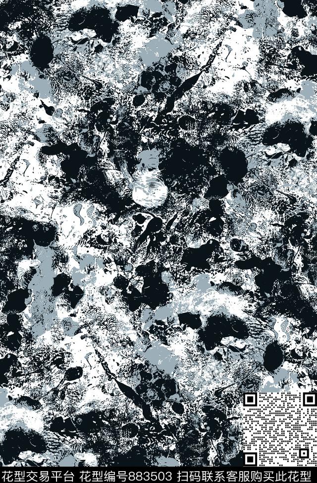 抽象纹理肌理纹理水墨纹理传统印花华亿平台下载（图片编号: 883503） - 瓦栏（Walan）