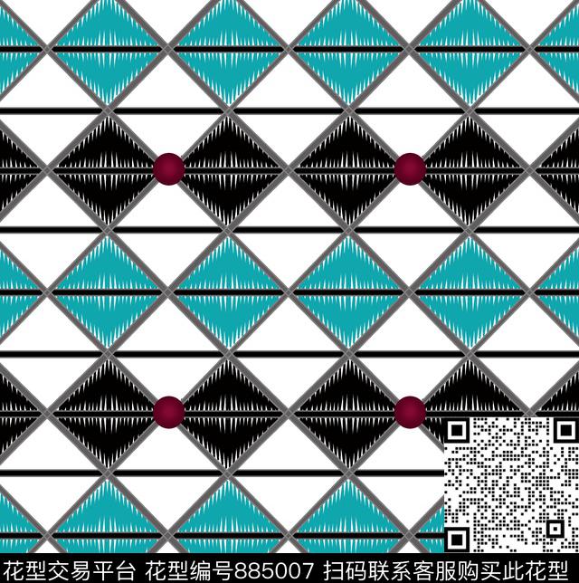 格子裙韩版已金昌分色传统印花华亿平台下载（图片编号: 885007） - 瓦栏（Walan）