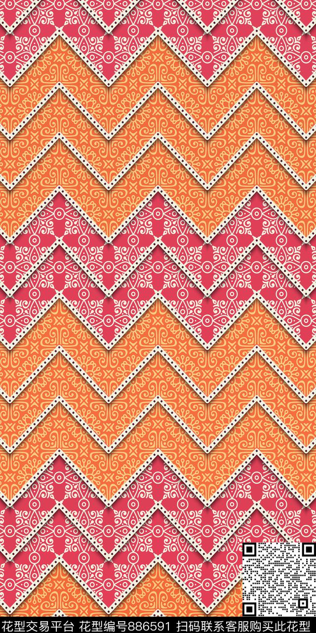 散花花卉花朵数码印花华亿平台下载（图片编号: 886591） - 瓦栏（Walan）