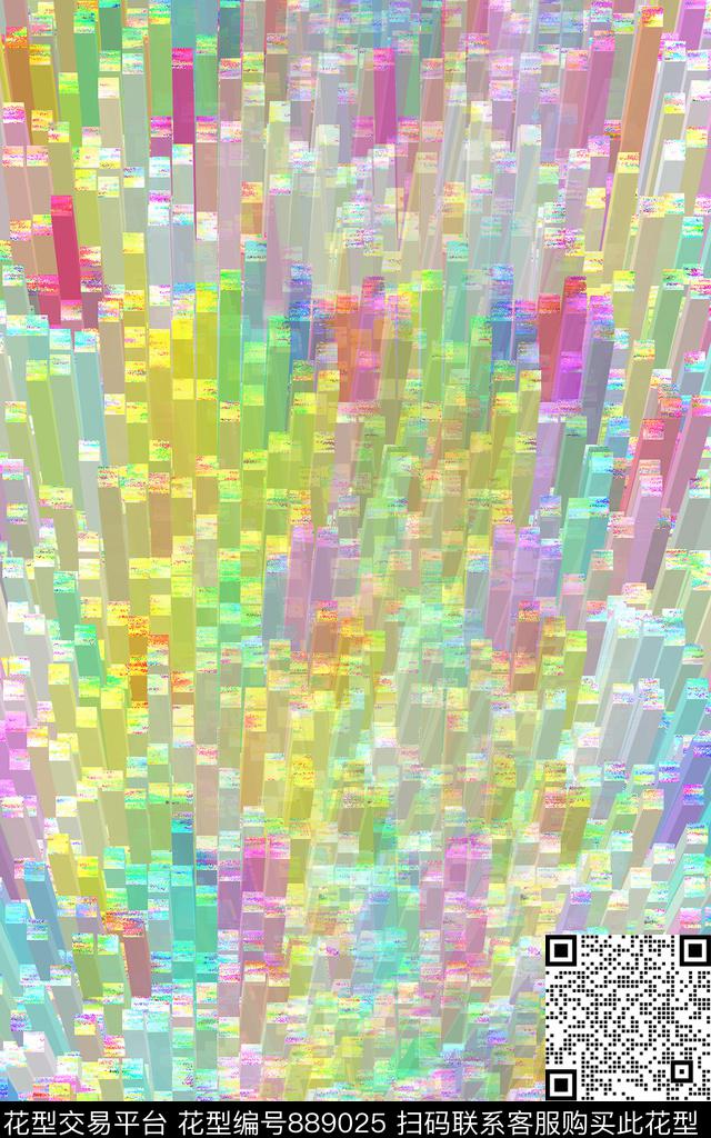 抽象矩形立体传统印花华亿平台下载（图片编号: 889025） - 瓦栏（Walan）