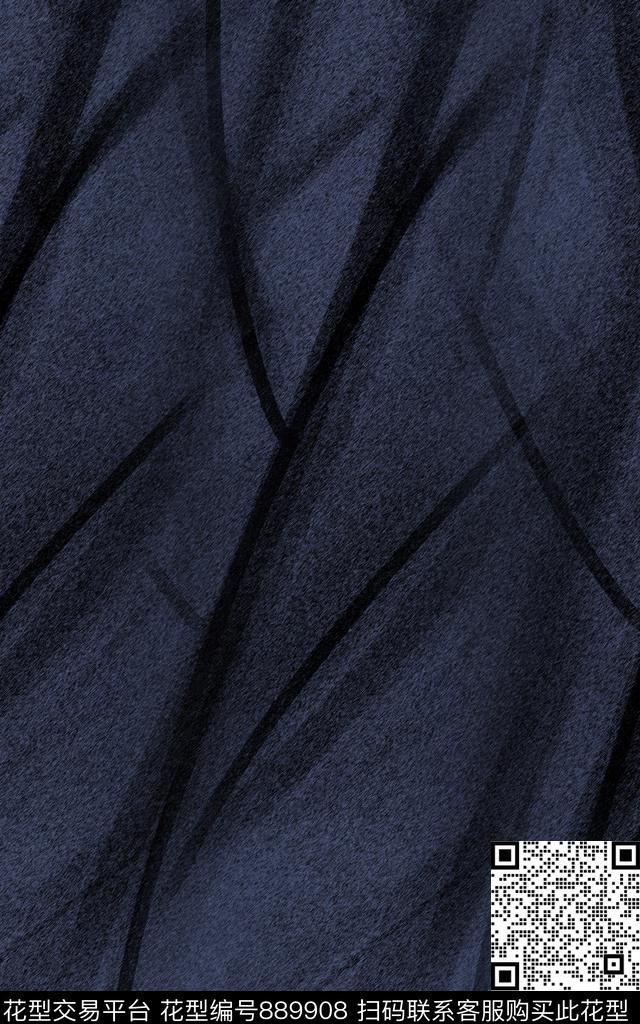 抽象树枝线条传统印花华亿平台下载（图片编号: 889908） - 瓦栏（Walan）