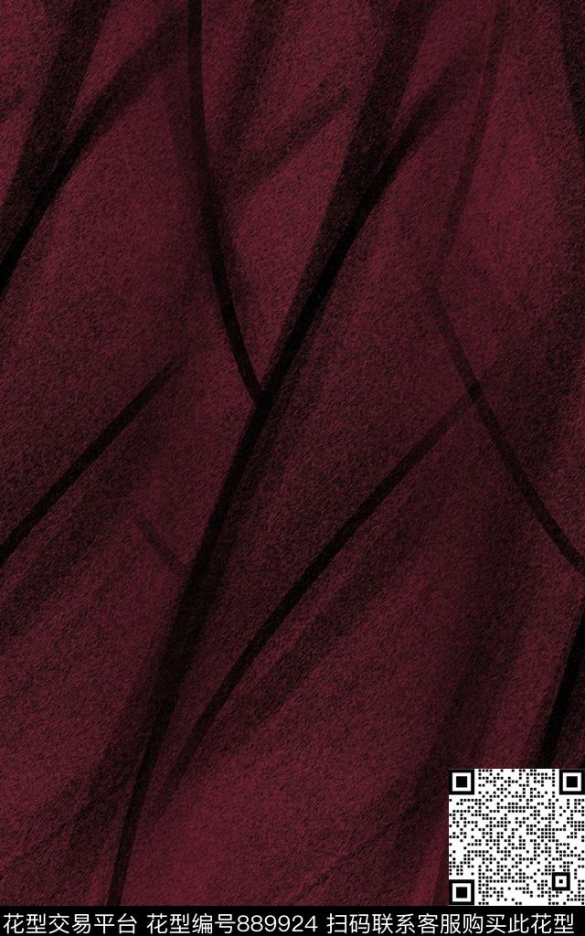 抽象树枝线条传统印花华亿平台下载（图片编号: 889924） - 瓦栏（Walan）