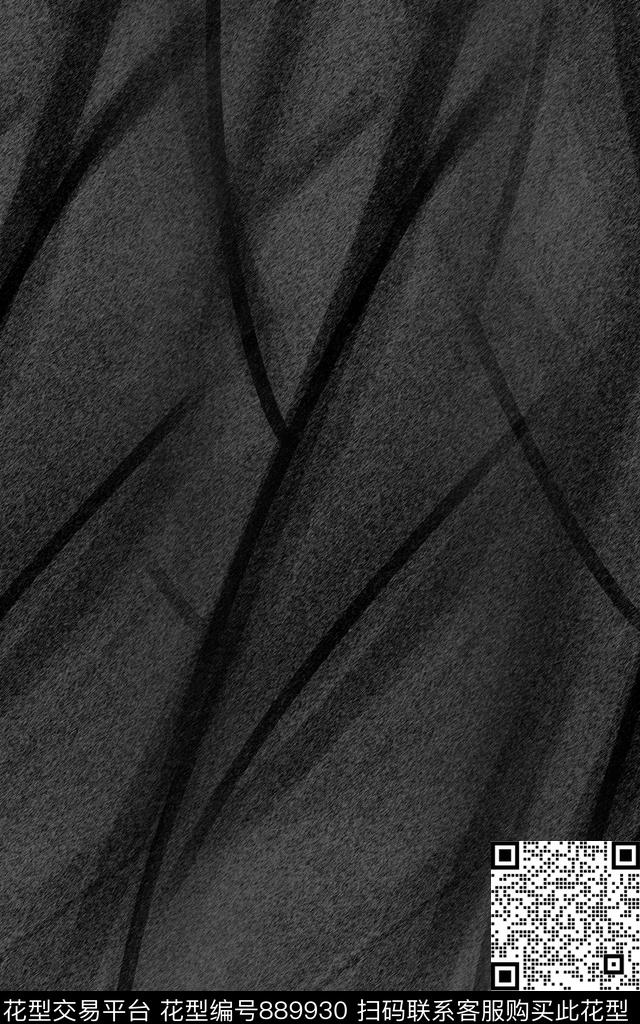 抽象树枝线条传统印花华亿平台下载（图片编号: 889930） - 瓦栏（Walan）