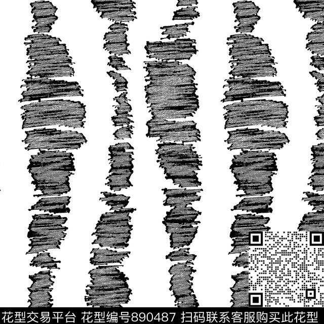 笔刷泼墨纹理传统印花华亿平台下载（图片编号: 890487） - 瓦栏（Walan）