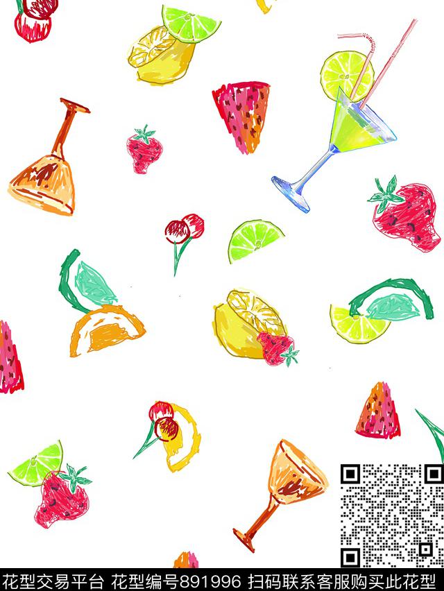 几何现代休闲数码印花华亿平台下载（图片编号: 891996） - 瓦栏（Walan）