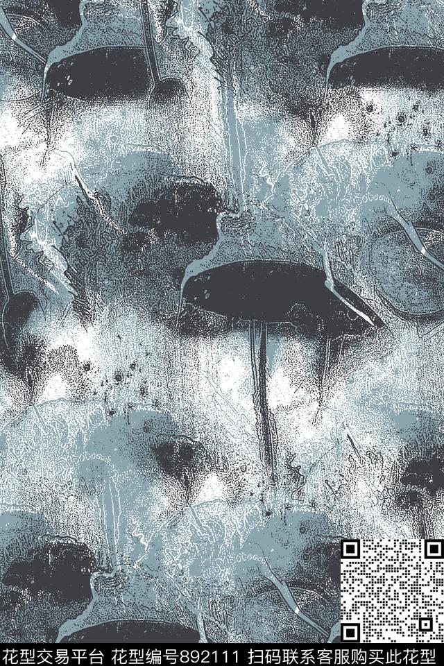 抽象纹理肌理纹理男装夹克华亿平台传统印花华亿平台下载（图片编号: 892111） - 瓦栏（Walan）