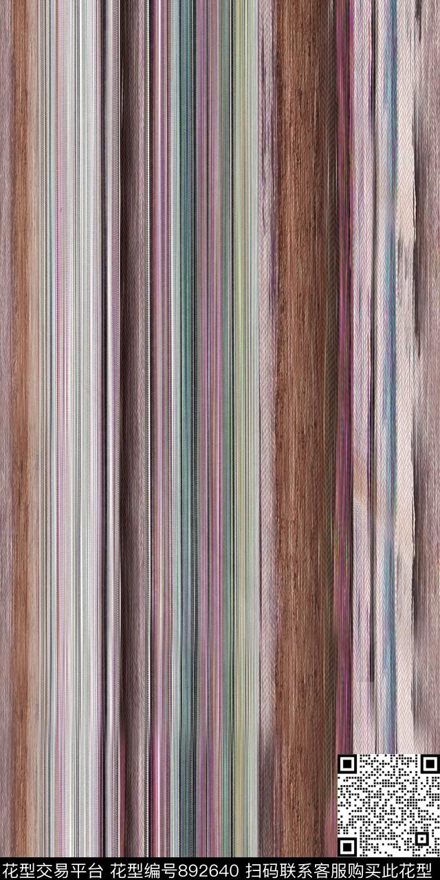 抽象条纹几何数码印花华亿平台下载（图片编号: 892640） - 瓦栏（Walan）