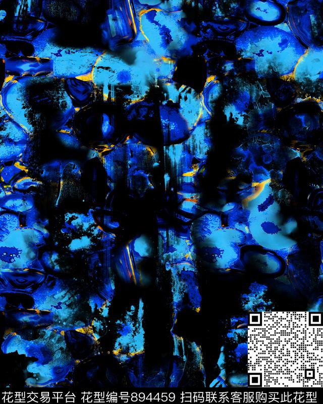 Fei-花纹肌理Fei-女装Fei-抽象派数码印花华亿平台下载（图片编号: 894459） - 瓦栏（Walan）