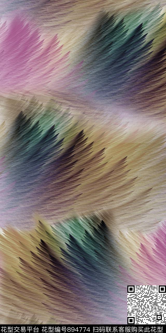 纹理创意艺术风数码印花华亿平台下载（图片编号: 894774） - 瓦栏（Walan）