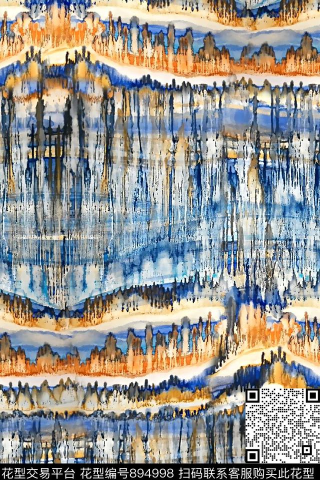 抽象纹理水彩纹理扎染纹理数码印花华亿平台下载（图片编号: 894998） - 瓦栏（Walan）