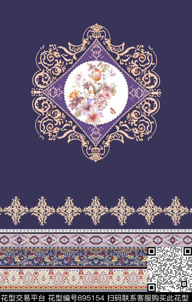 几何纹理抽象数码印花华亿平台下载（图片编号: 895154） - 瓦栏（Walan）