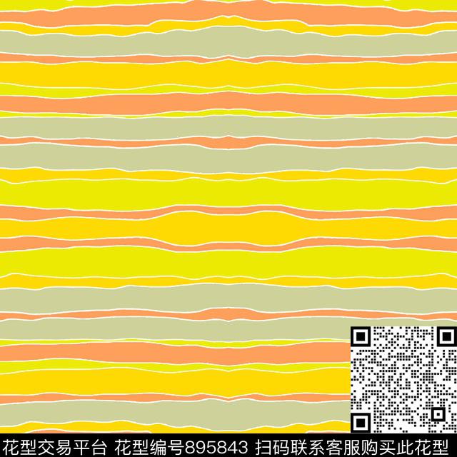 条纹泳装横条传统印花华亿平台下载（图片编号: 895843） - 瓦栏（Walan）