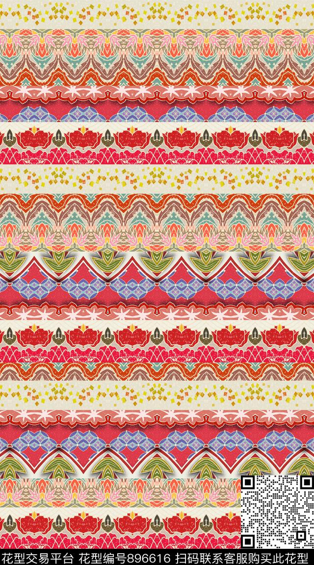 纹理抽象几何数码印花华亿平台下载（图片编号: 896616） - 瓦栏（Walan）