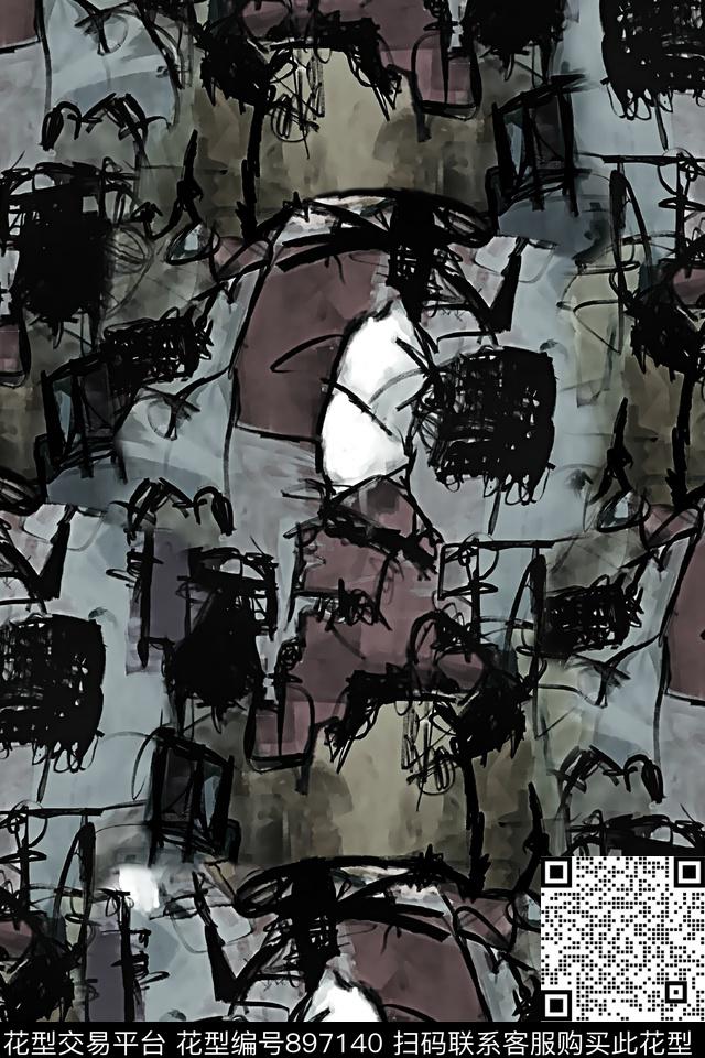 复古肌理肌理纹理数码印花华亿平台下载（图片编号: 897140） - 瓦栏（Walan）