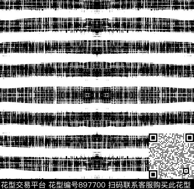 男装条纹黑白华亿平台传统印花华亿平台下载（图片编号: 897700） - 瓦栏（Walan）