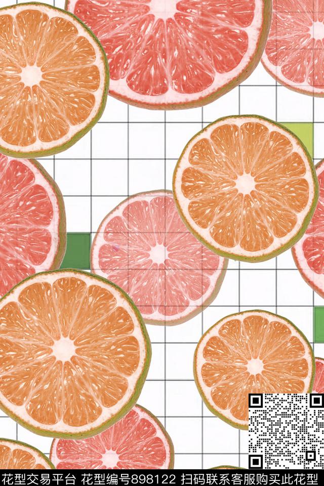 3D立体柠檬趣味数码印花华亿平台下载（图片编号: 898122） - 瓦栏（Walan）