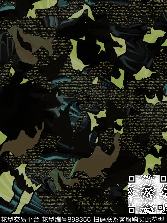 几何大牌风DOLCEGABBANA数码印花华亿平台下载（图片编号: 898355） - 瓦栏（Walan）