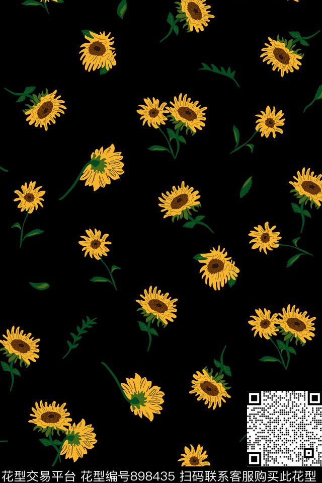 复古小碎花淑女传统印花华亿平台下载（图片编号: 898435） - 瓦栏（Walan）