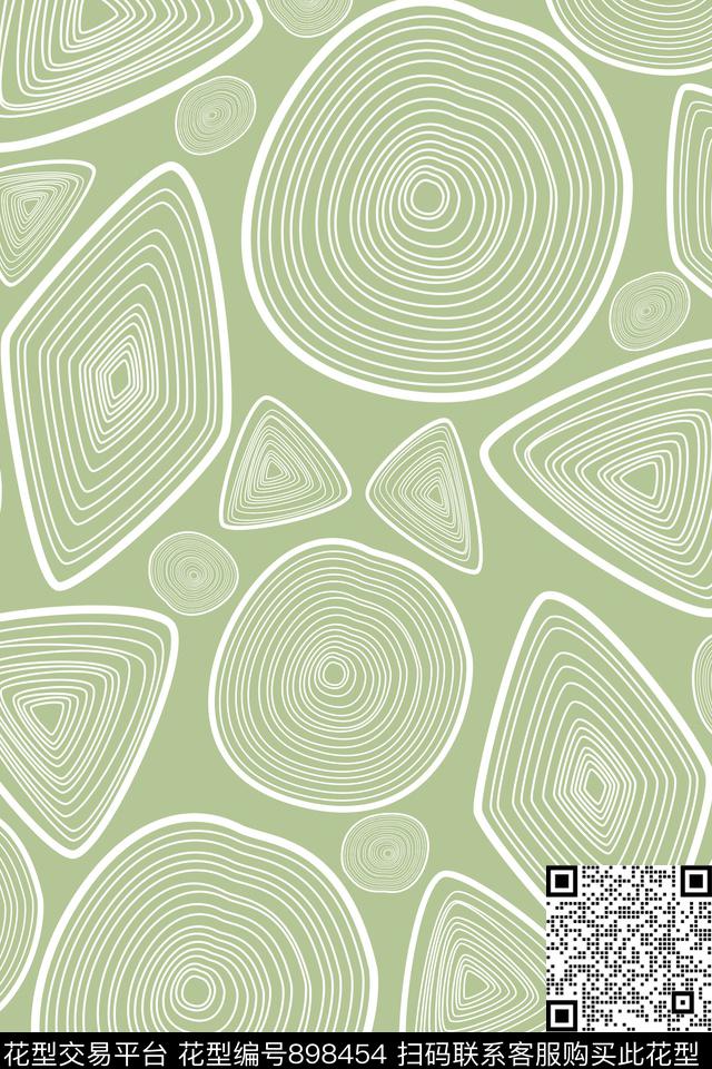 三角形菱形圆形数码印花华亿平台下载（图片编号: 898454） - 瓦栏（Walan）