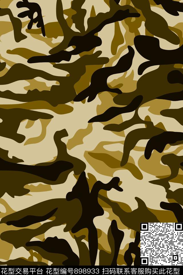 迷彩抽象军服传统印花华亿平台下载（图片编号: 898933） - 瓦栏（Walan）