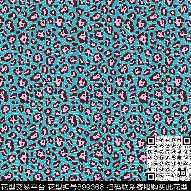 女装豹纹动物纹传统印花华亿平台下载（图片编号: 899366） - 瓦栏（Walan）