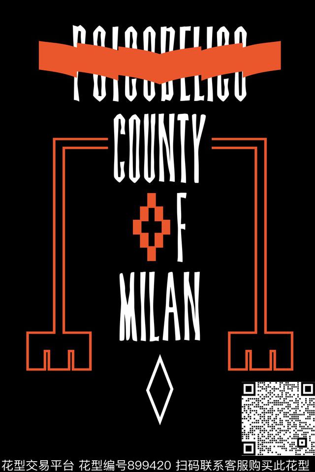 几何大牌风潮牌传统印花华亿平台下载（图片编号: 899420） - 瓦栏（Walan）