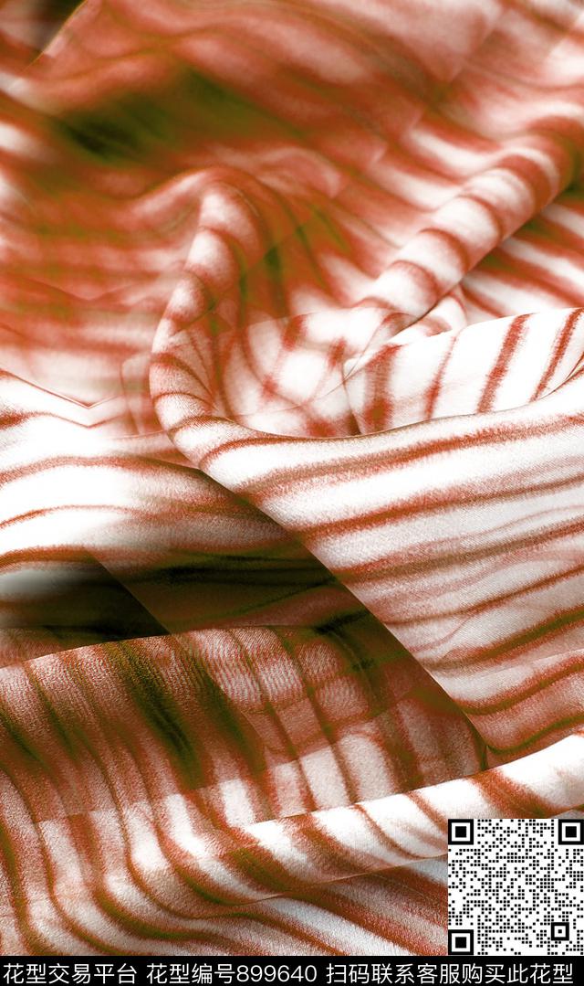 印染水洗效果水墨风数码印花华亿平台下载（图片编号: 899640） - 瓦栏（Walan）