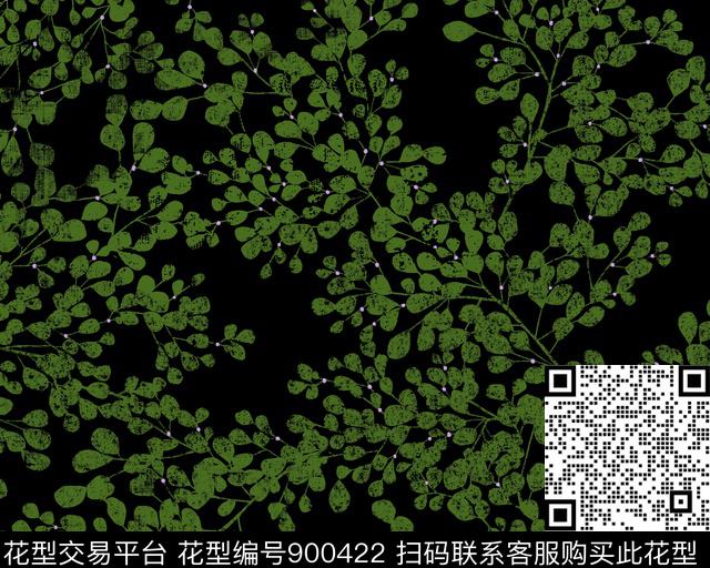 手绘花卉几何VERSACE传统印花华亿平台下载（图片编号: 900422） - 瓦栏（Walan）