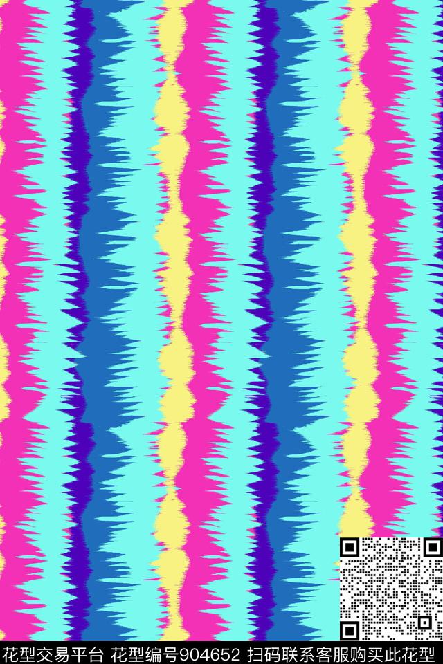 肌理条纹抽象传统印花华亿平台下载（图片编号: 904652） - 瓦栏（Walan）