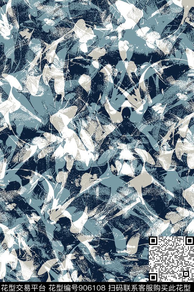 潮牌肌理肌理纹理传统印花华亿平台下载（图片编号: 906108） - 瓦栏（Walan）