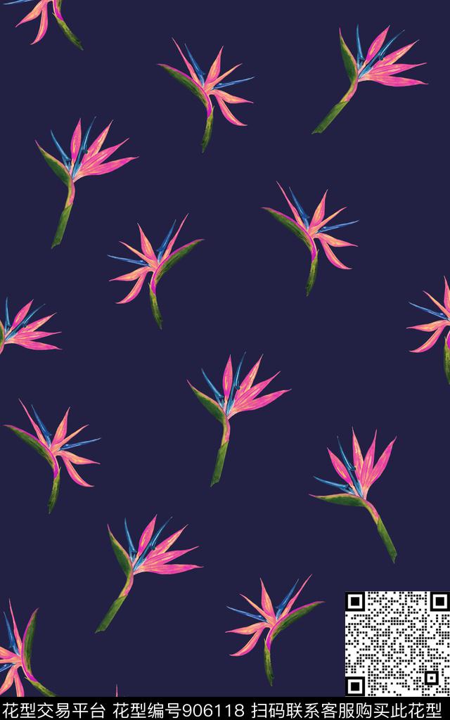 大牌风男装天堂鸟数码印花华亿平台下载（图片编号: 906118） - 瓦栏（Walan）