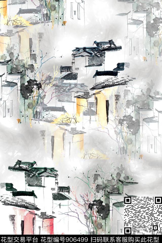 艺术休闲数码华亿平台数码印花华亿平台下载（图片编号: 906499） - 瓦栏（Walan）