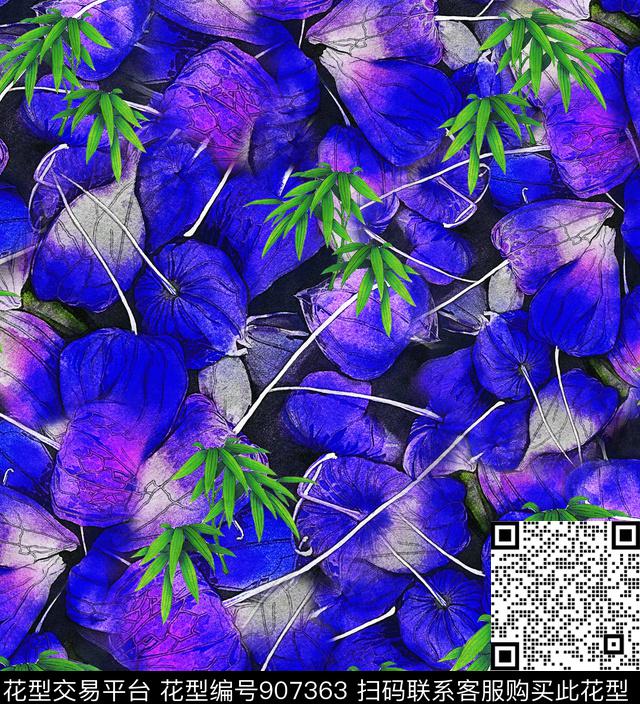 竹子油画华亿平台水果数码印花华亿平台下载（图片编号: 907363） - 瓦栏（Walan）