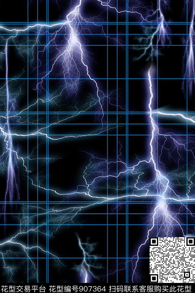 动物字母骷髅数码印花华亿平台下载（图片编号: 907364） - 瓦栏（Walan）