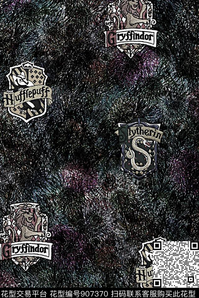 复古潮牌肌理数码印花华亿平台下载（图片编号: 907370） - 瓦栏（Walan）