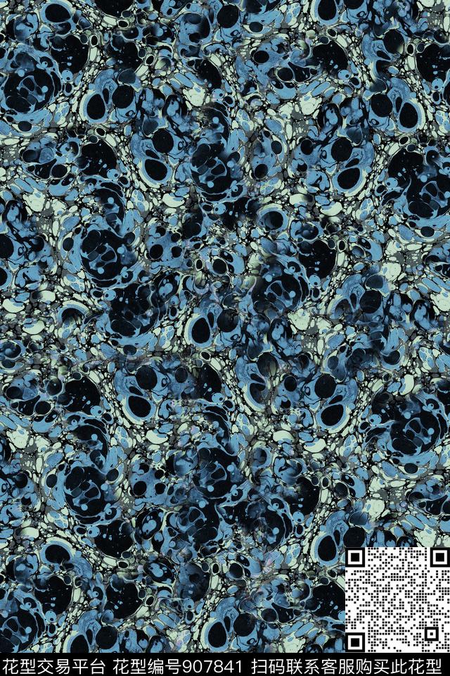 纹理抽象肌理数码印花华亿平台下载（图片编号: 907841） - 瓦栏（Walan）